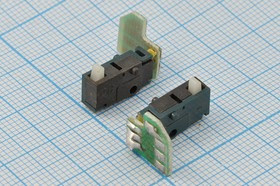 Переключатель концевой(путевой) на плате 14x 5 x 7мм, 50В, 0.3А, ON-(OFF), MSS-6; №9148 ПКонц 14x 5 x 7\ 50\ 0,3\ON-(OFF)\\ H8плат\MSS-6\