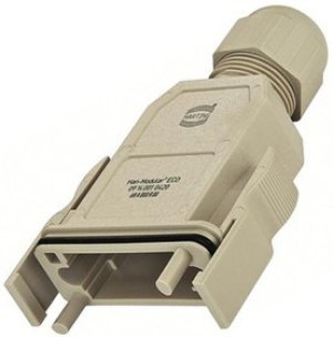 09140010420, Heavy Duty Power Connectors HAN-MODULAR ECO TOP ENTRY IP65 09140010420, Heavy Duty Power Connectors HAN-MODULAR ECO TOP ENTRY IP65