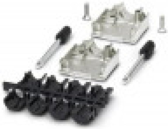 2749550, SCT-D-SUB9-KG Series Zinc D Sub Backshell, 3 Way 2749550, SCT-D-SUB9-KG Series Zinc D Sub Backshell, 3 Way