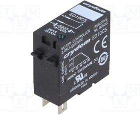 ED10C5, Реле: полупроводниковое, Uупр: 18-32ВDC, 5А, 1-80ВDC, панелька