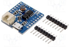 OKY3402-2, Модуль: зарядное усторойство Li-Po/Li-Ion, 5ВDC, USB B micro, 1А