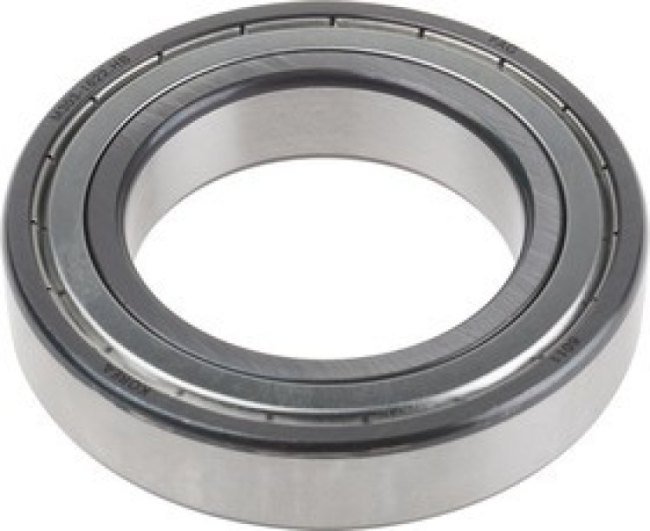 6011-2Z Single Row Deep Groove Ball Bearing- Both Sides Shielded 55mm I.D, 90mm O.D