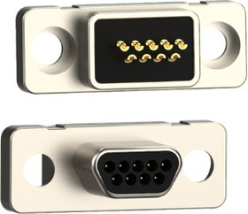 580-M15-203L002, 580 15 Way Vertical Panel Mount D-sub Connector Socket, 1.27mm Pitch