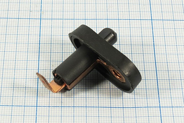 Микропереключатель, 20А, переключение ON-(OFF), ASW18, 12В, d11.0