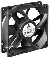 AFB0612EH-AB, DC Fans DC Tubeaxial Fan, 60x25mm, 12VDC, Ball Bearing, Lead Wires