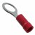 PV18-56R-CY, TERMINAL, RING TONGUE, M8, 18AWG, RED