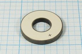 Пьезоэлемент ультразвуковой, размер 35xd15x5.0, форма кольцо, частота 45кГц, модель JYY21R351505B0-0