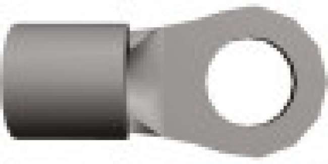33471, TERMINAL, RING TONGUE, 4AWG, UNINSUL