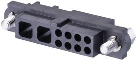 M80-263F102-08-00, Корпус разъема, Datamate Mix-Tek M80, Гнездо, 10 вывод(-ов)