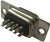 FCE17-B25SM-250, Разъем D Sub, Filtered, Гнездо, FCE17, 25 контакт(-ов), DB, Solder Cup