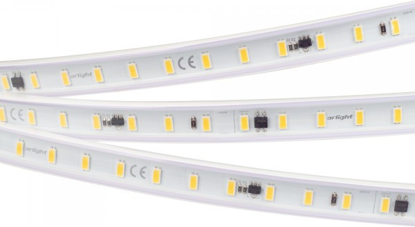 Arlight Светодиодная лента герметичная ARL-PV-C72-15.5mm 230V Warm3000 (14 W/m, IP65, 5630, 50m) (-)