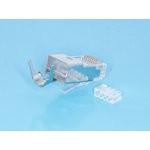 TPS6-8P8C-S2, Вилка RJ-45 кат.6 со вставкой, экранированная