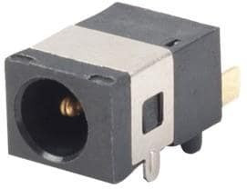 PJ-072C-SMT-TR, DC Power Connectors 1.0 x 3.6 mm, 2.0 A, Horizontal, Surface Mount (SMT), Shielded, Dc Power Jack Connector