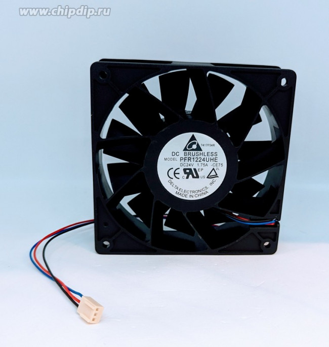Вентилятор Delta Electronics PFR1224UHE -CE75 120x38 3pin 24V 1.75A