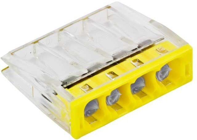 Клемма строительно-монтажная СМК 2273-244 4-проводная 0.5-2.5кв.мм с пастой (уп.100шт) PROxima EKF plc-smk-2273-244 Клемма строительно-монтажная СМК 2273-244 4-проводная 0.5-2.5кв.мм с пастой (уп.100шт) PROxima EKF plc-smk-2273-244