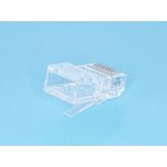 TP-8P8C-S2, Вилка RJ-45, 8P8C для плоского одножильного кабеля TP-8P8C-S2, Вилка RJ-45, 8P8C для плоского одножильного кабеля
