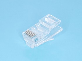 TP-8P8C-S2, Вилка RJ-45, 8P8C для плоского одножильного кабеля TP-8P8C-S2, Вилка RJ-45, 8P8C для плоского одножильного кабеля