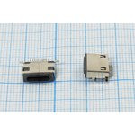 Разъем телефонный розетка, контакты 10C4C, на плату угловой SMD, LN-F[iPhone,iPAD]