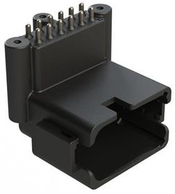 ATF13-12PC-BM33, Automotive Connectors 12Pin C Key 3X Screw Boss Ext Height Tin