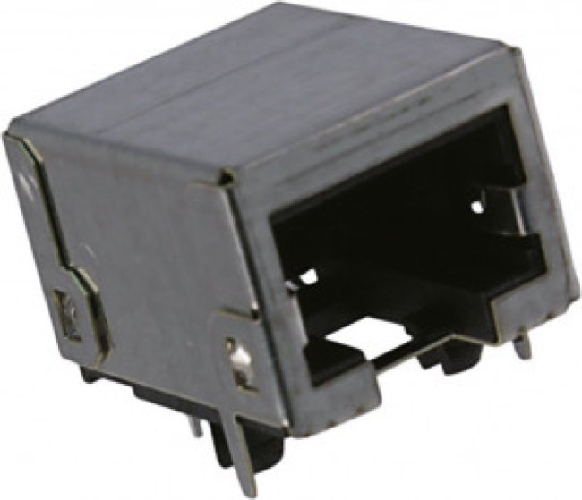MX-85505-5113, Разъем RJ45, гнездо, PIN 8, Кат 5e, угловой,экранированный, THT