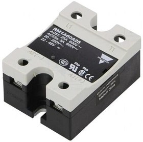 RM1A60A25, Solid State Relays - Industrial Mount SSR ZS 600V 25A 24-265 VAC LED