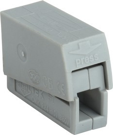 UKZ50-101-004, Строительно-монтажная клемма СМК 224-101 (4шт/упак) IEK