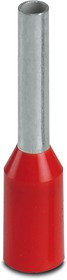 Кабельный наконечник AI 1 - 8 RD изолированный, сечение 1mm2, длина 8mm, красный (упак. 100шт.)
