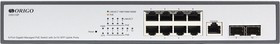 OR-OS3110P/135W/A1A, Управляемый L2 PoE-коммутатор 8x1000Base-T PoE, 2x1000Base-X SFP, PoE-бюджет 135W