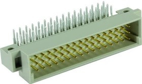09231326921, DIN 41612 Connectors 32P MALE R/A STD THRU HOLE 2.54MM