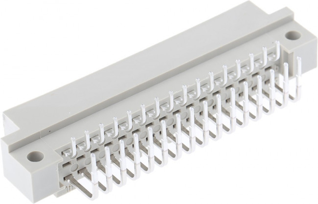 09231326921, DIN 41612 Connectors 32P MALE R/A STD THRU HOLE 2.54MM