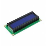 Character LCD 2x16 with blue backlight, Матричный ЖКИ с подсветкой для наборов фирмы MIKROELEKTRONIK Character LCD 2x16 with blue backlight, Матричный ЖКИ с подсветкой для наборов фирмы MIKROELEKTRONIK