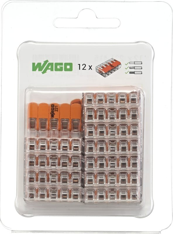 Клеммы WAGO 221-415 в блистерной упаковке по 12шт Клеммы WAGO 221-415 в блистерной упаковке по 12шт