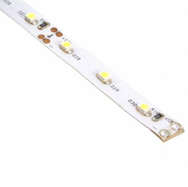 ZFS-8500-CW/SEC, 12V White LED Strip Light, 6500K Colour Temp, 500mm Length