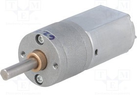 POLOLU-3452, Двигатель: DC, с редуктором, POLOLU 20D, 6ВDC, 3,2А, Ось: D профиль