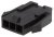 0436400300, Conn Housing M 3 POS 3mm Crimp ST Panel Mount Black Micro-Fit 3.0™ Bag