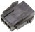 0436400300, Conn Housing M 3 POS 3mm Crimp ST Panel Mount Black Micro-Fit 3.0™ Bag