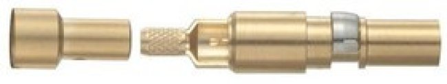 09140006211, Heavy Duty Power Connectors MALE CONTACT GOLD PLATED
