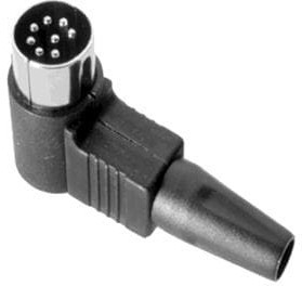 SDR-70, Circular DIN Connectors DIN modular, 7P jack, rt, cable mount SDR-70, Circular DIN Connectors DIN modular, 7P jack, rt, cable mount