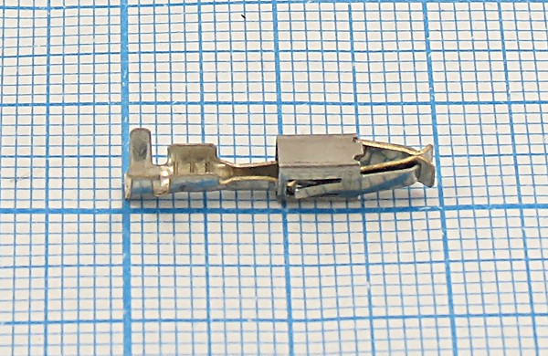 Клемма гнездо 3,5x0,8, 0,3, S0,5-1, латунь луженая; №14058 клемма гн 3,5x0,8\0,3\S0,5-1\лат луж\\\\