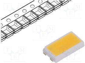 LTW-5630AZLS30-EUH, LED; SMD; 5630; white warm; 28.5?34.5lm; 3000K; 80; 120°; 65mA; 656mW