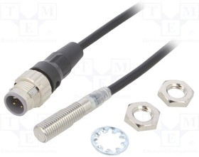 GX-308MK-B-P-J, Датчик: индуктивный; OUT: PNP / NC; 0-1,6мм; 10-30ВDC; М8; IP67