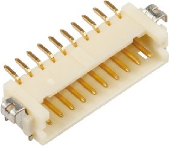 DF13A-9P-1.25H(51), DF13 Series Right Angle Surface Mount PCB Header, 9 Contact(s), 1.25mm Pitch, 1 Row(s), Shrouded DF13A-9P-1.25H(51), DF13 Series Right Angle Surface Mount PCB Header, 9 Contact(s), 1.25mm Pitch, 1 Row(s), Shrouded