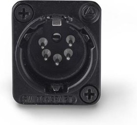 E4MRA, XLR Connectors 4 POS RECEPTACLE R/