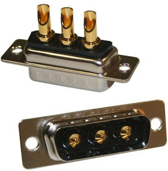 680S3W3103L401, D-Sub Mixed Contact Connectors IP67 POWER-D 3w3PWR 40A MALE SOLDER CUP 680S3W3103L401, D-Sub Mixed Contact Connectors IP67 POWER-D 3w3PWR 40A MALE SOLDER CUP
