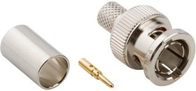 031-71064, RF Connectors / Coaxial Connectors 75 ohm single shield ST plug;crimp