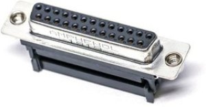 L17DBFRDA25SC309, D-Sub Standard Connectors 25P Sz B Metal Shell Skt Flat Ribbon L17DBFRDA25SC309, D-Sub Standard Connectors 25P Sz B Metal Shell Skt Flat Ribbon