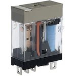 G2R-1-SN 24DC[S], Реле электромагнитное, промежуточное, Uобмотки 24ВDC, SPDT, 10A/250ВAC, 2500ВА