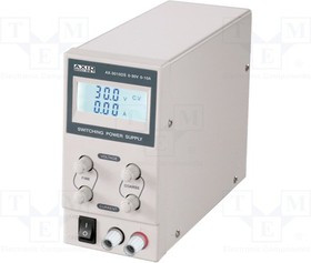 AX-3010DS, Блок питания: лабораторный, импульсный,одноканальный, 0-30ВDС