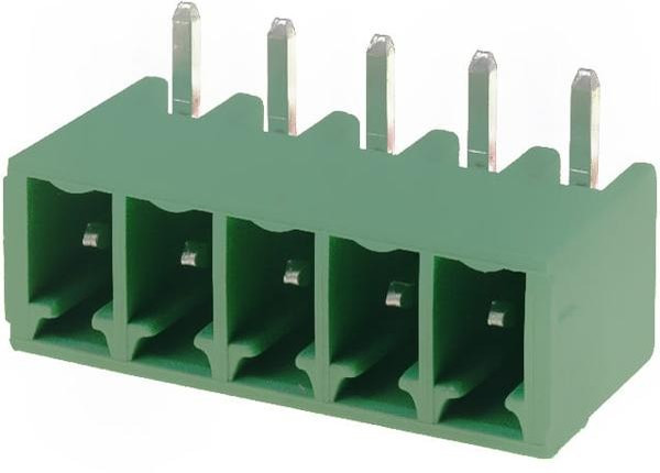 1803303, Pluggable Terminal Blocks 5 Pos 3.81mm pitch Through Hole Header