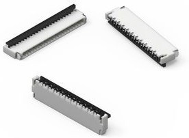 686122189122, FFC / FPC Connector, Poles - 22, 50V, 500mA, Right Angle 686122189122, FFC / FPC Connector, Poles - 22, 50V, 500mA, Right Angle